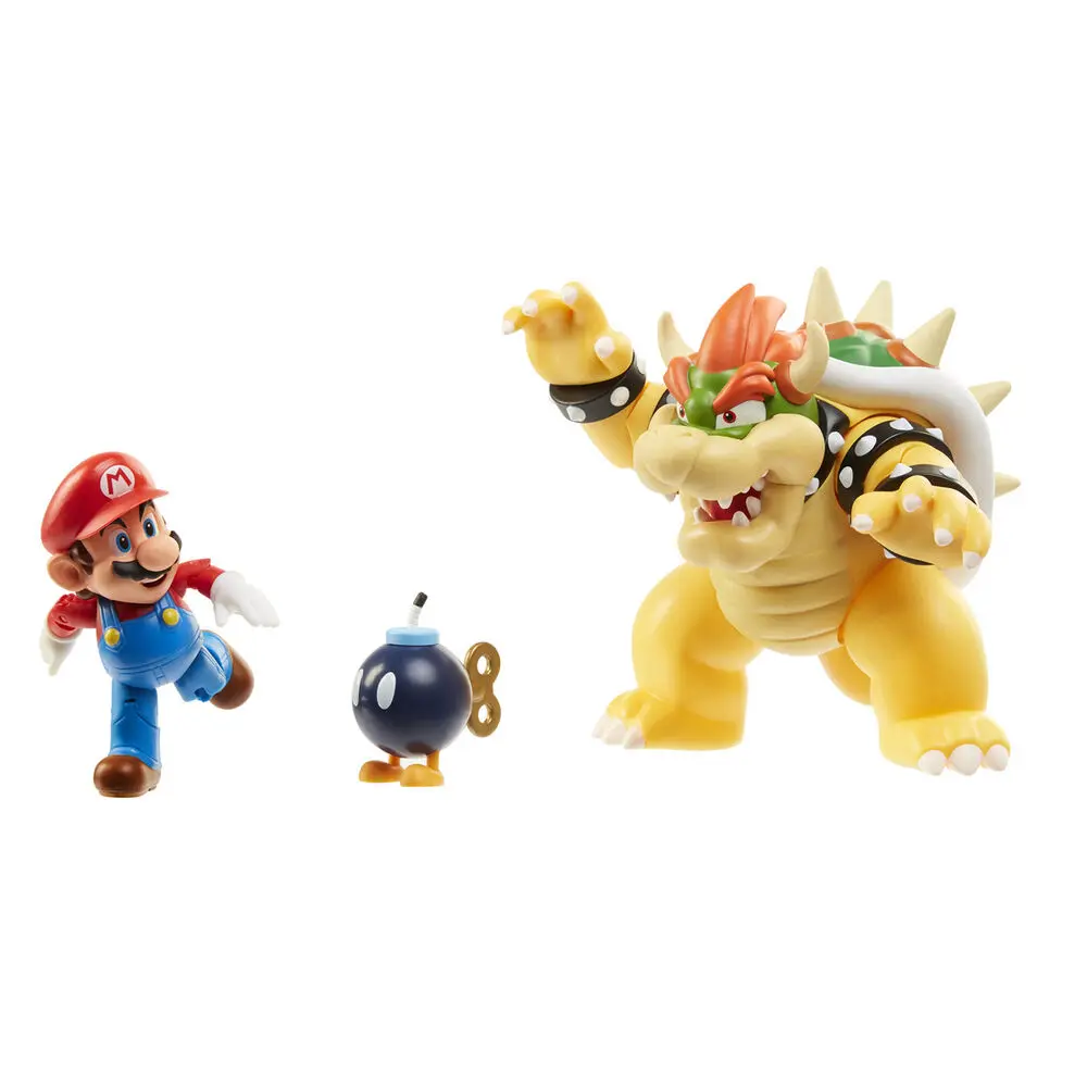 Nintendo Super Mario Bowser proti Super Mario poseben komplet fotografija izdelka