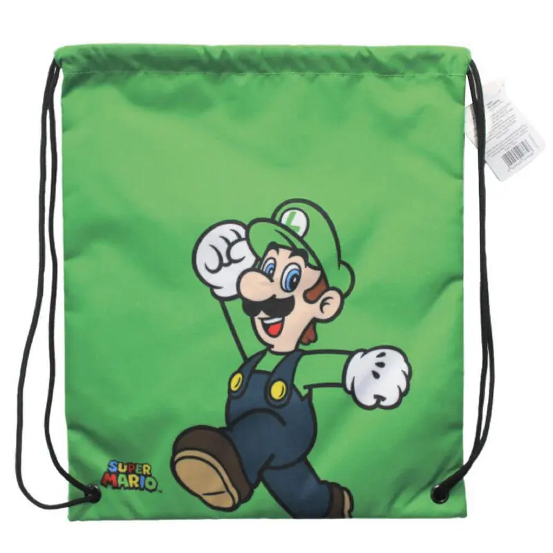 Nintendo Super Mario Bros Luigi telovadna torba 40 cm fotografija izdelka