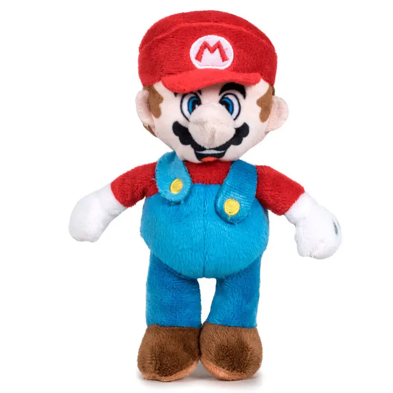 Nintendo Super Mario Bros Mario mehka plišasta igrača 18 cm fotografija izdelka