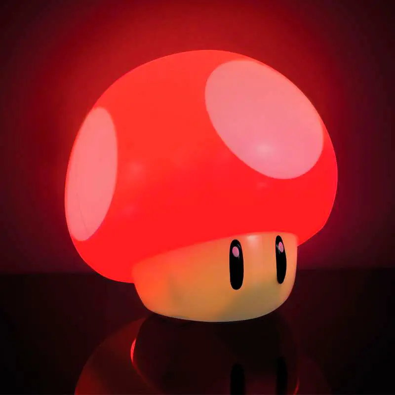 Super Mario Mini Lučka z Zvokom Gobica 12 cm fotografija izdelka