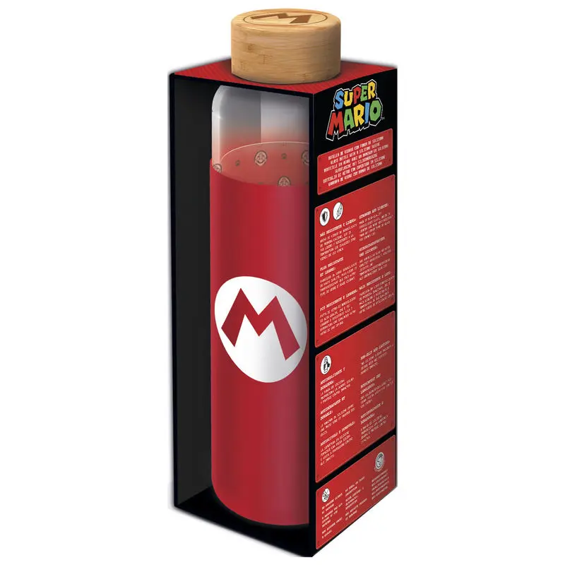 Nintendo Super Mario Bros silikonski ovitek steklenica 585ml fotografija izdelka