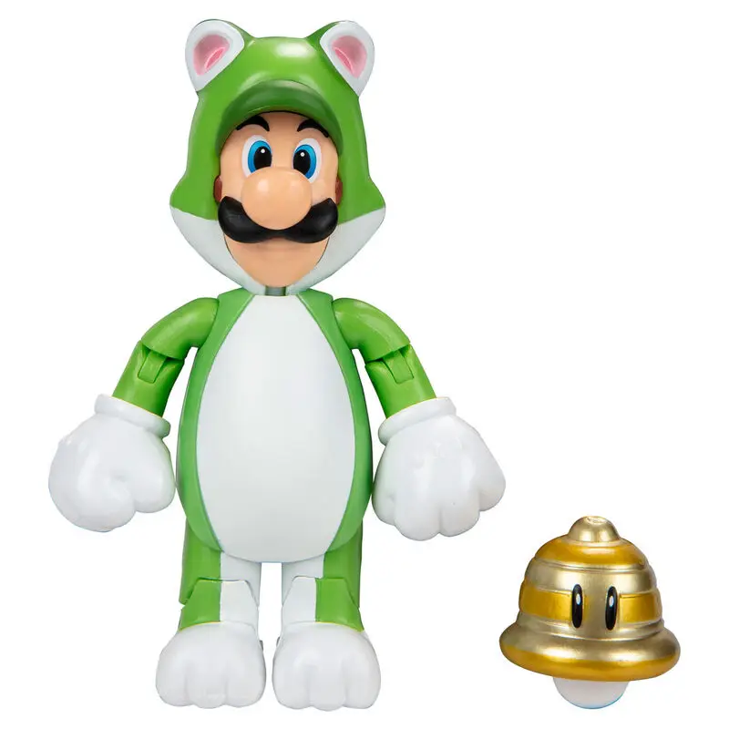 Nintendo Super Mario Mačji Luigi figurica 10 cm fotografija izdelka