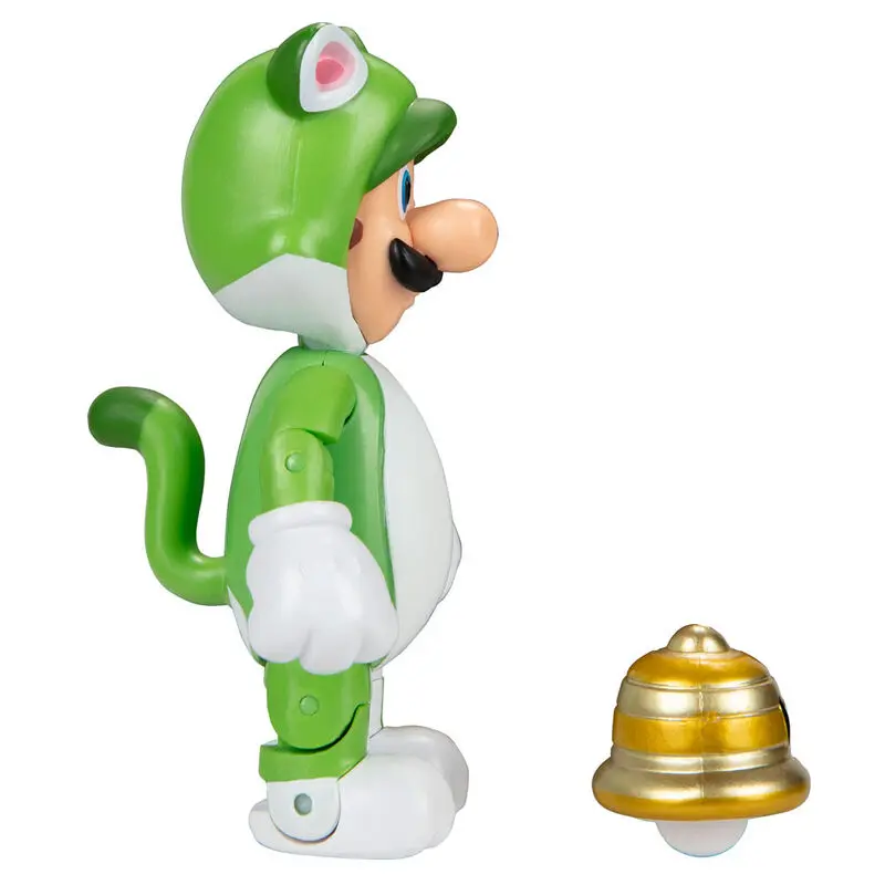 Nintendo Super Mario Mačji Luigi figurica 10 cm fotografija izdelka