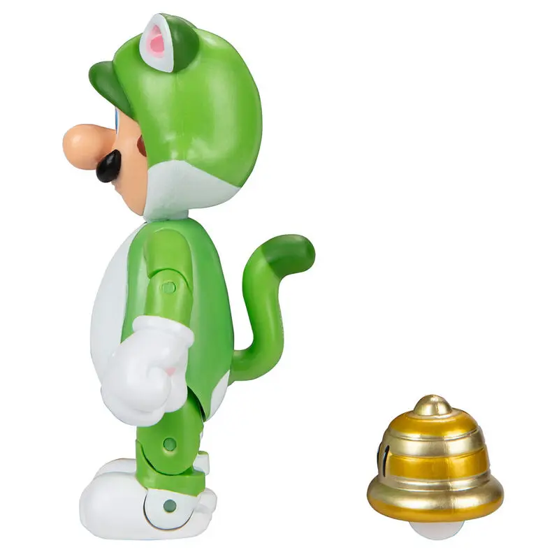 Nintendo Super Mario Mačji Luigi figurica 10 cm fotografija izdelka