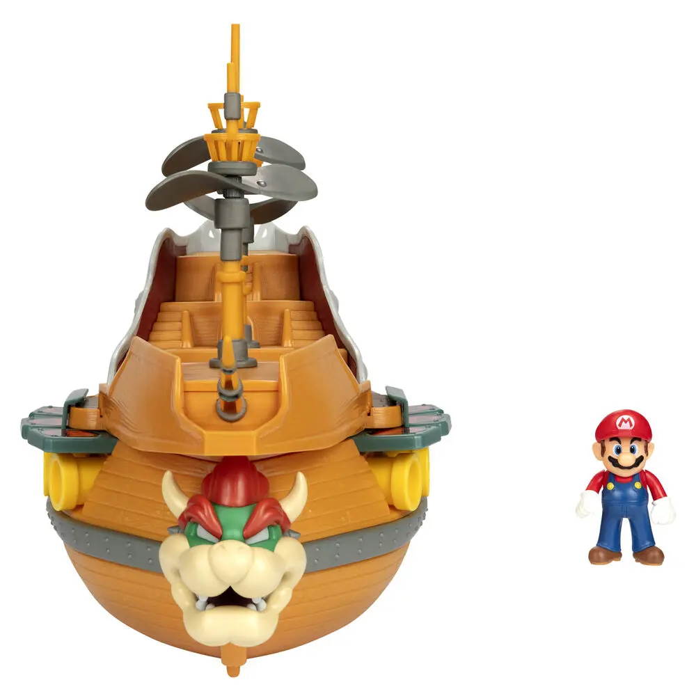 Nintendo Super Mario Deluxe Igrača Letalo Bowser playset fotografija izdelka