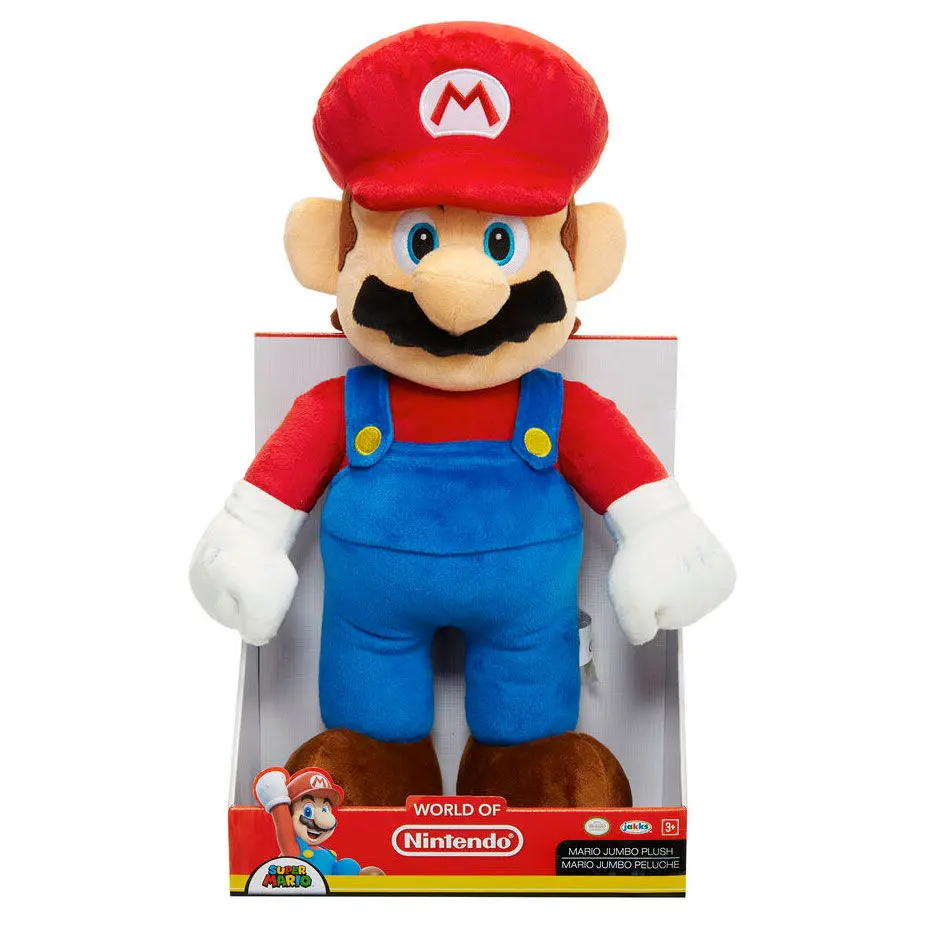 Nintendo Super Mario Jumbo plišasta igrača 50 cm fotografija izdelka