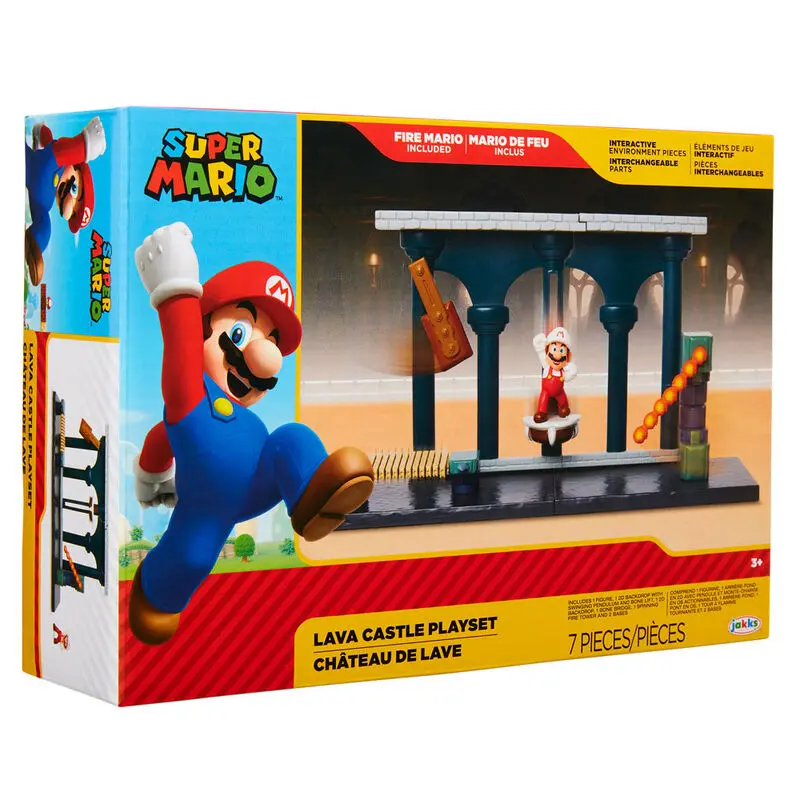 Nintendo Super Mario Grad Lava igralni set fotografija izdelka