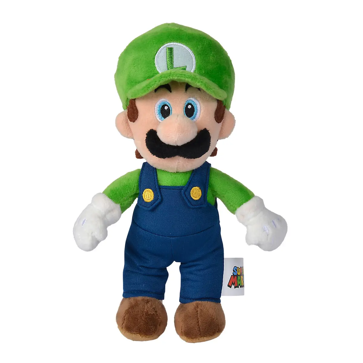 Nintendo Super Mario Luigi plyšová hračka 20 cm fotografija izdelka