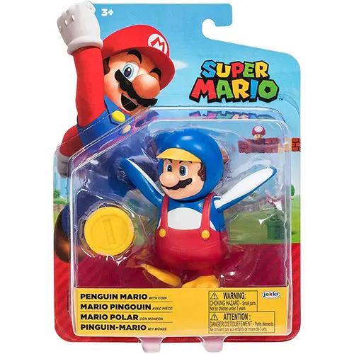 Nintendo Super Mario figurica Penguin Mario 10 cm fotografija izdelka