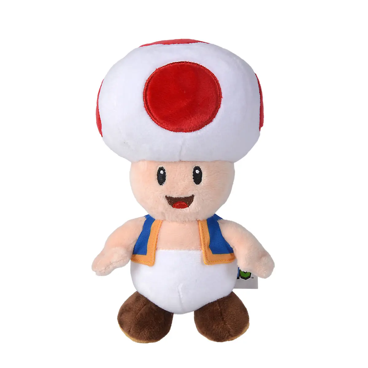 Nintendo Super Mario Toad plišasta igrača 20 cm fotografija izdelka