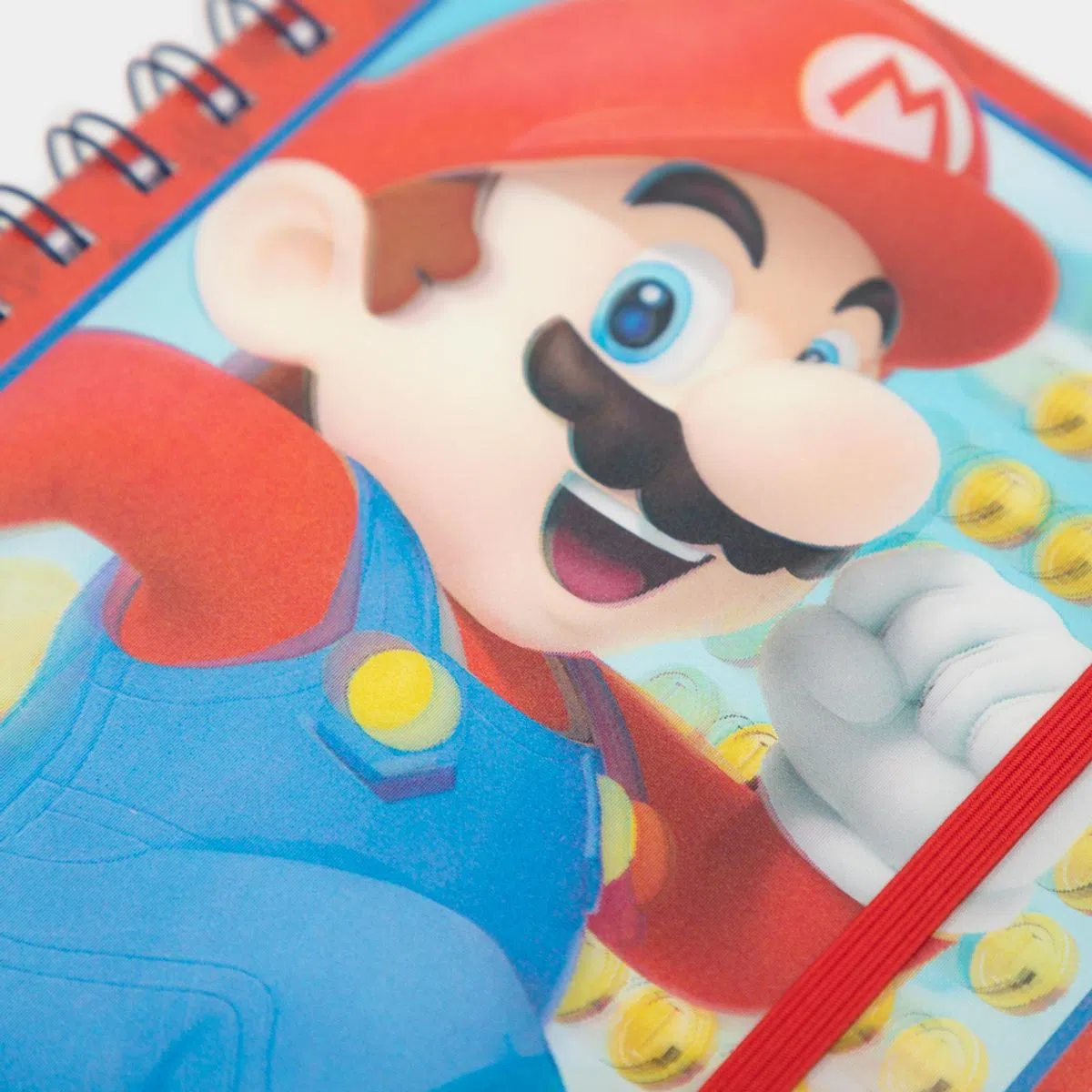 Super Mario 3D spiralni zvezek A5 Mario fotografija izdelka