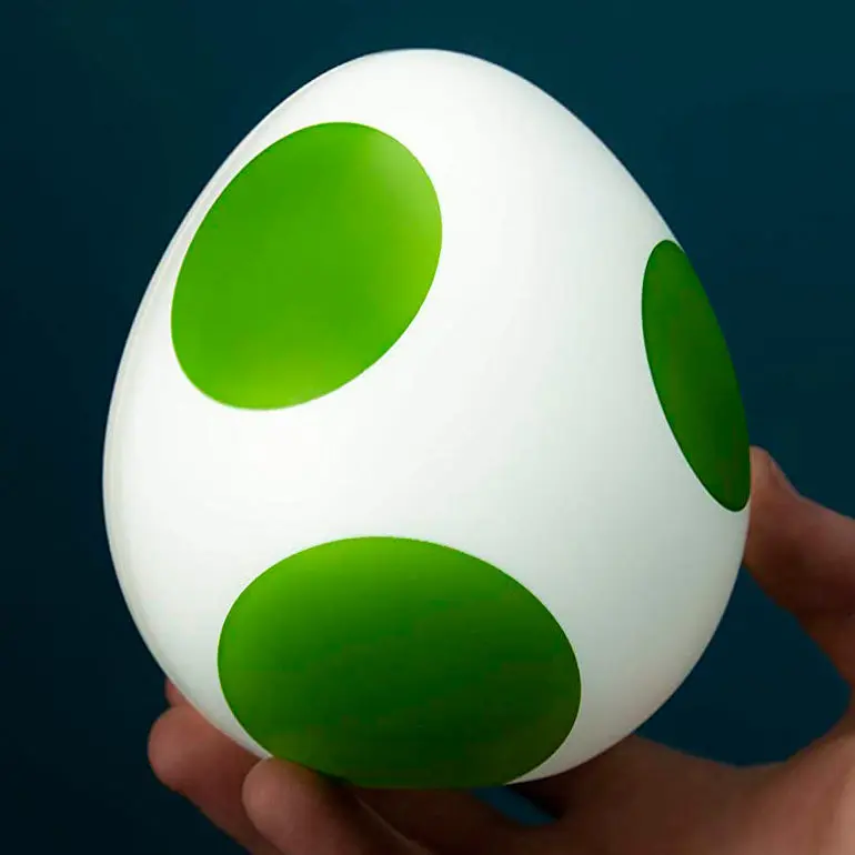 Nintendo Super Mario Yoshi jajčna svetilka fotografija izdelka