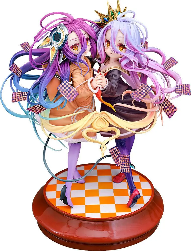 No Game No Life Kip 1/7 Shiro & Schwi 22 cm fotografija izdelka