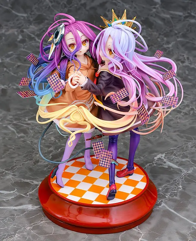 No Game No Life Kip 1/7 Shiro & Schwi 22 cm fotografija izdelka