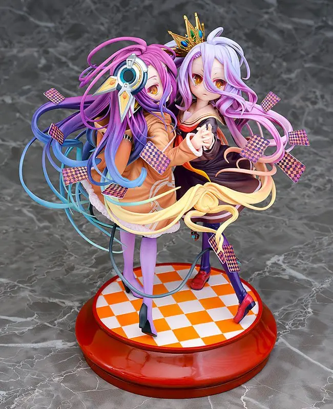 No Game No Life Kip 1/7 Shiro & Schwi 22 cm fotografija izdelka