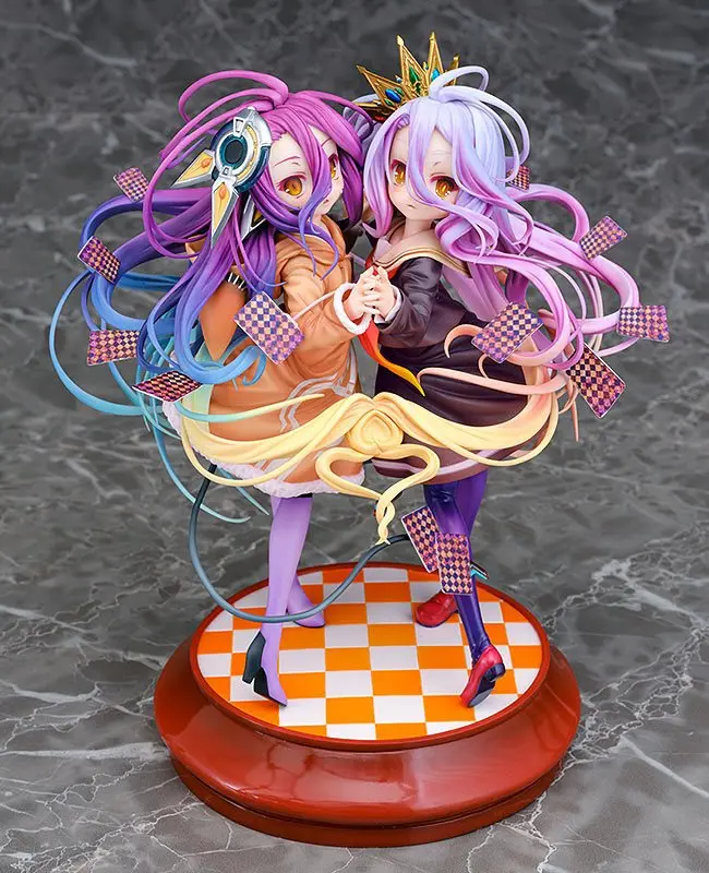 No Game No Life Kip 1/7 Shiro & Schwi 22 cm fotografija izdelka