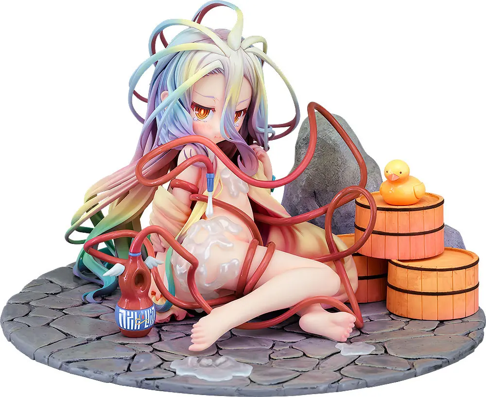 No Game No Life PVC Kip 1/7 Shiro: Hot Spring Ver. 11 cm fotografija izdelka