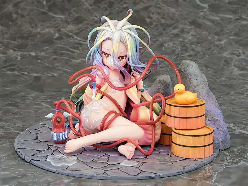 No Game No Life PVC Kip 1/7 Shiro: Hot Spring Ver. 11 cm fotografija izdelka