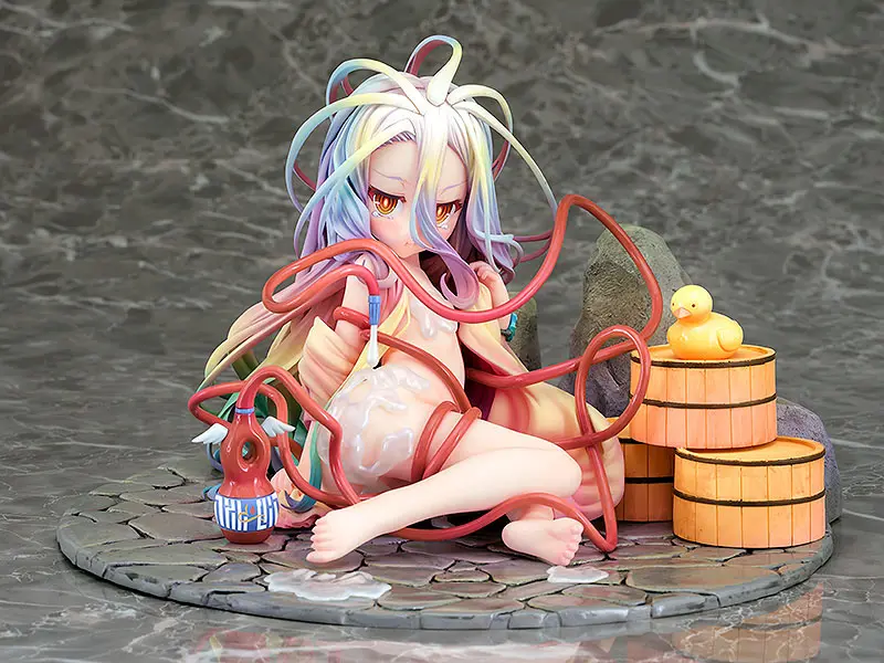 No Game No Life PVC Kip 1/7 Shiro: Hot Spring Ver. 11 cm fotografija izdelka