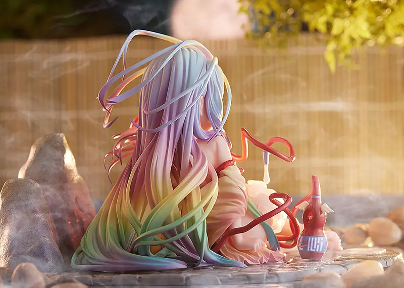 No Game No Life PVC Kip 1/7 Shiro: Hot Spring Ver. 11 cm fotografija izdelka