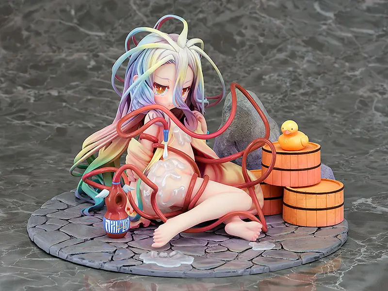 No Game No Life PVC Kip 1/7 Shiro: Hot Spring Ver. 11 cm fotografija izdelka