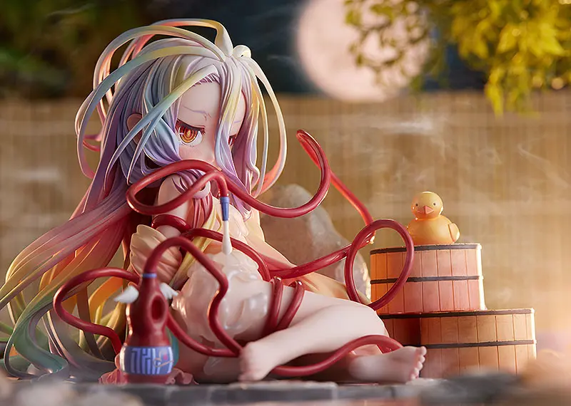 No Game No Life PVC Kip 1/7 Shiro: Hot Spring Ver. 11 cm fotografija izdelka