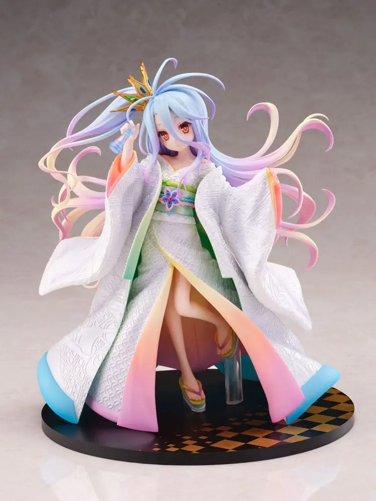 No Game no Life PVC Kip 1/7 Shiro -Shiromuku- 23 cm fotografija izdelka