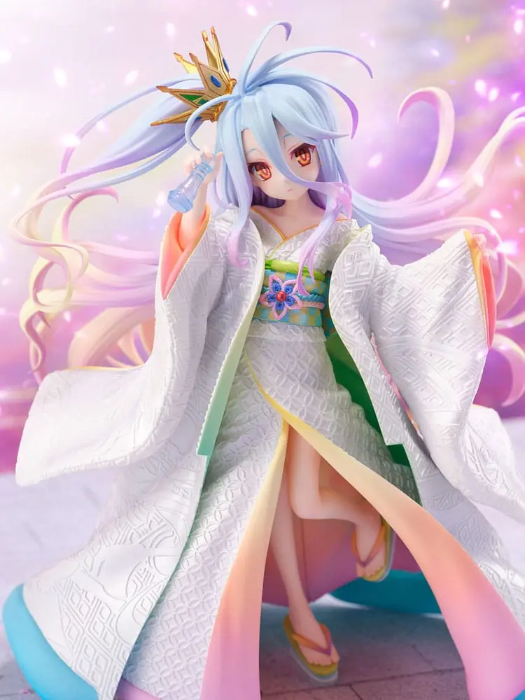 No Game no Life PVC Kip 1/7 Shiro -Shiromuku- 23 cm fotografija izdelka