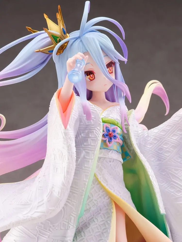 No Game no Life PVC Kip 1/7 Shiro -Shiromuku- 23 cm fotografija izdelka