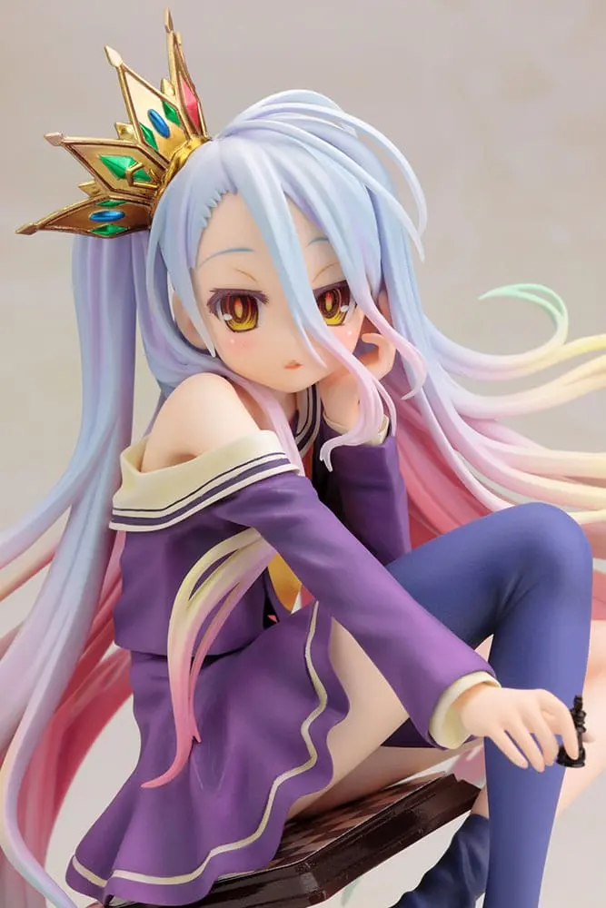 No Game No Life Kip 1/7 Shiro 16 cm fotografija izdelka