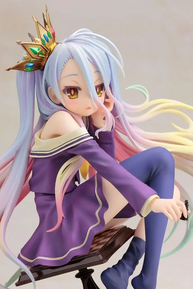 No Game No Life Kip 1/7 Shiro 16 cm fotografija izdelka