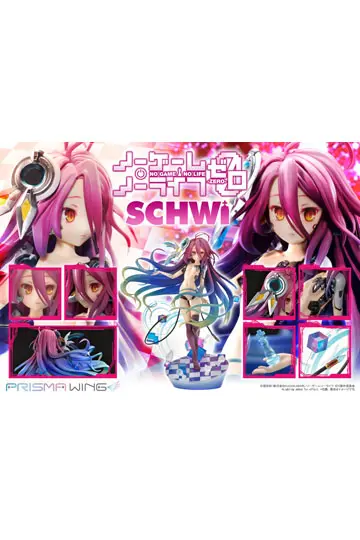 No Game No Life Prisma Wing PVC kip 1/7 Schwi 26 cm fotografija izdelka