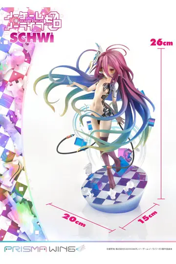 No Game No Life Prisma Wing PVC kip 1/7 Schwi 26 cm fotografija izdelka