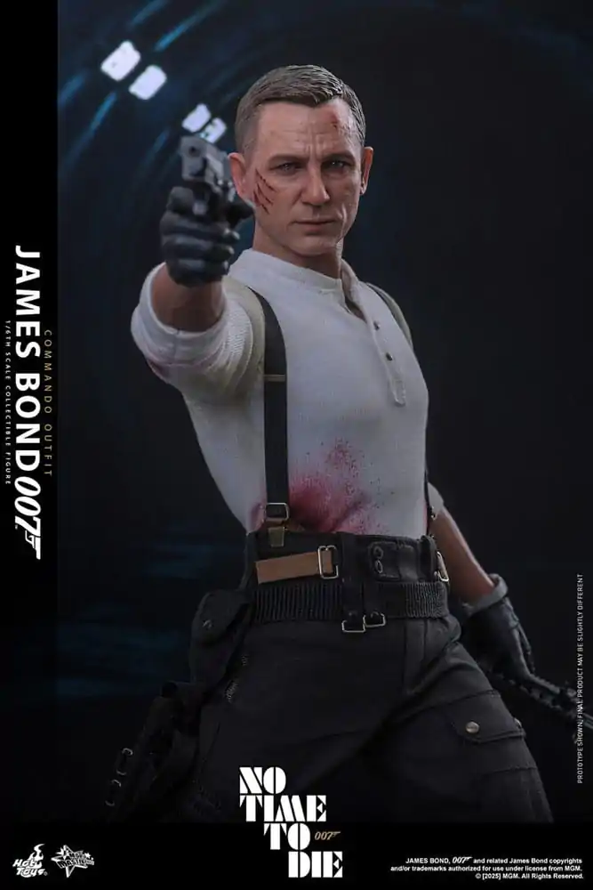 No Time To Die Movie Masterpiece figura 1/6 James Bond (Commando Outfit) Hot Toys Exclusive 30 cm fotografija izdelka