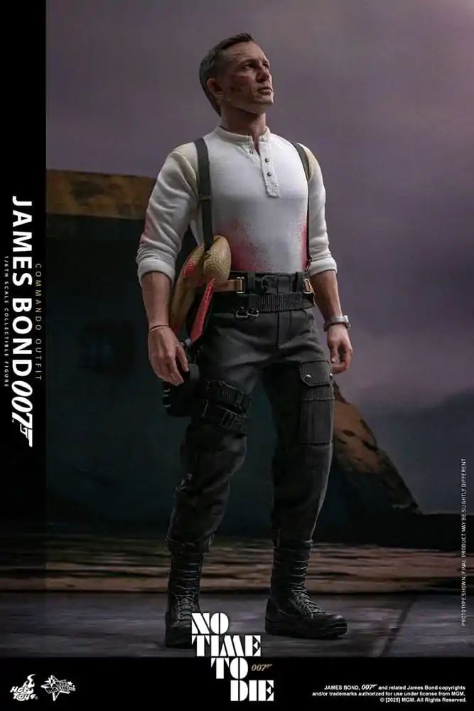 No Time To Die Movie Masterpiece figura 1/6 James Bond (Commando Outfit) Hot Toys Exclusive 30 cm fotografija izdelka