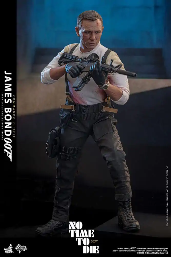 No Time To Die Movie Masterpiece figura 1/6 James Bond (Commando Outfit) Hot Toys Exclusive 30 cm fotografija izdelka