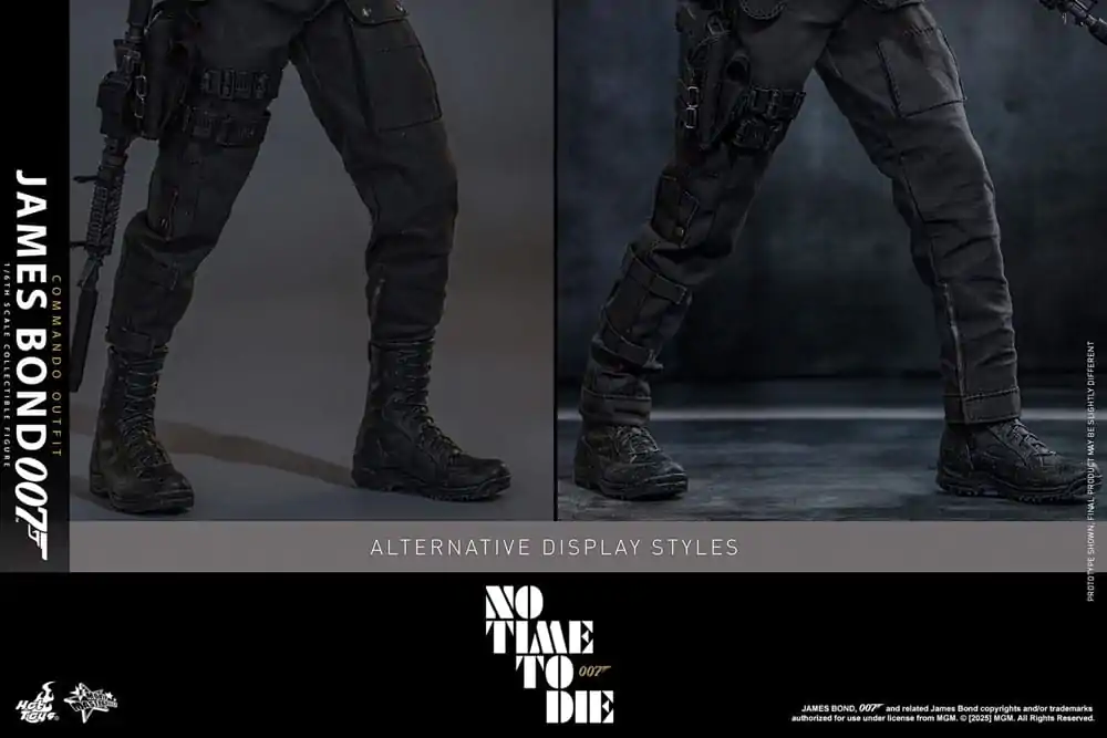 No Time To Die Movie Masterpiece figura 1/6 James Bond (Commando Outfit) Hot Toys Exclusive 30 cm fotografija izdelka