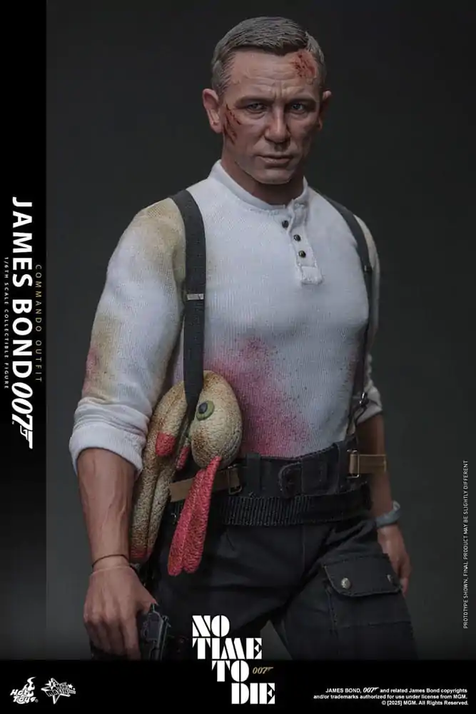 No Time To Die Movie Masterpiece figura 1/6 James Bond (Commando Outfit) Hot Toys Exclusive 30 cm fotografija izdelka