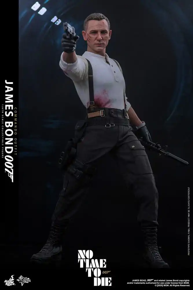 No Time To Die Movie Masterpiece figura 1/6 James Bond (Commando Outfit) Hot Toys Exclusive 30 cm fotografija izdelka