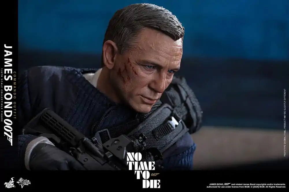 No Time To Die Movie Masterpiece figura 1/6 James Bond (Commando Outfit) Hot Toys Exclusive 30 cm fotografija izdelka
