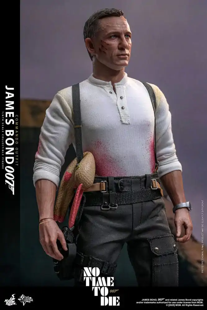 No Time To Die Movie Masterpiece figura 1/6 James Bond (Commando Outfit) Hot Toys Exclusive 30 cm fotografija izdelka