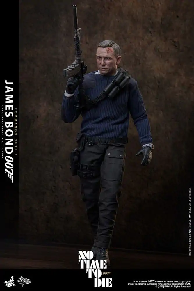 No Time To Die Movie Masterpiece figura 1/6 James Bond (Commando Outfit) Hot Toys Exclusive 30 cm fotografija izdelka