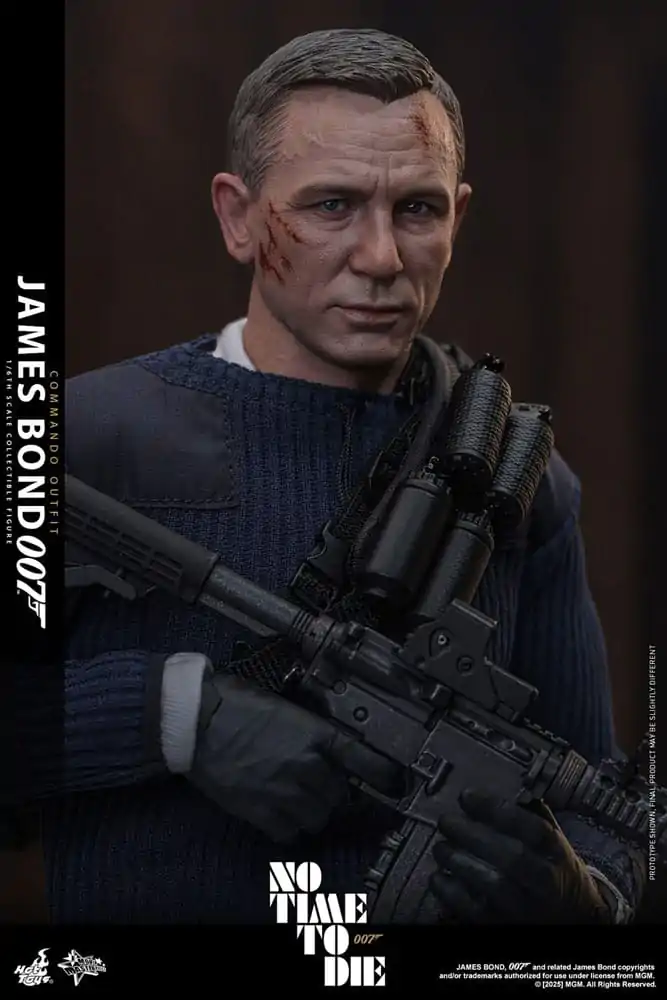 No Time To Die Movie Masterpiece figura 1/6 James Bond (Commando Outfit) Hot Toys Exclusive 30 cm fotografija izdelka