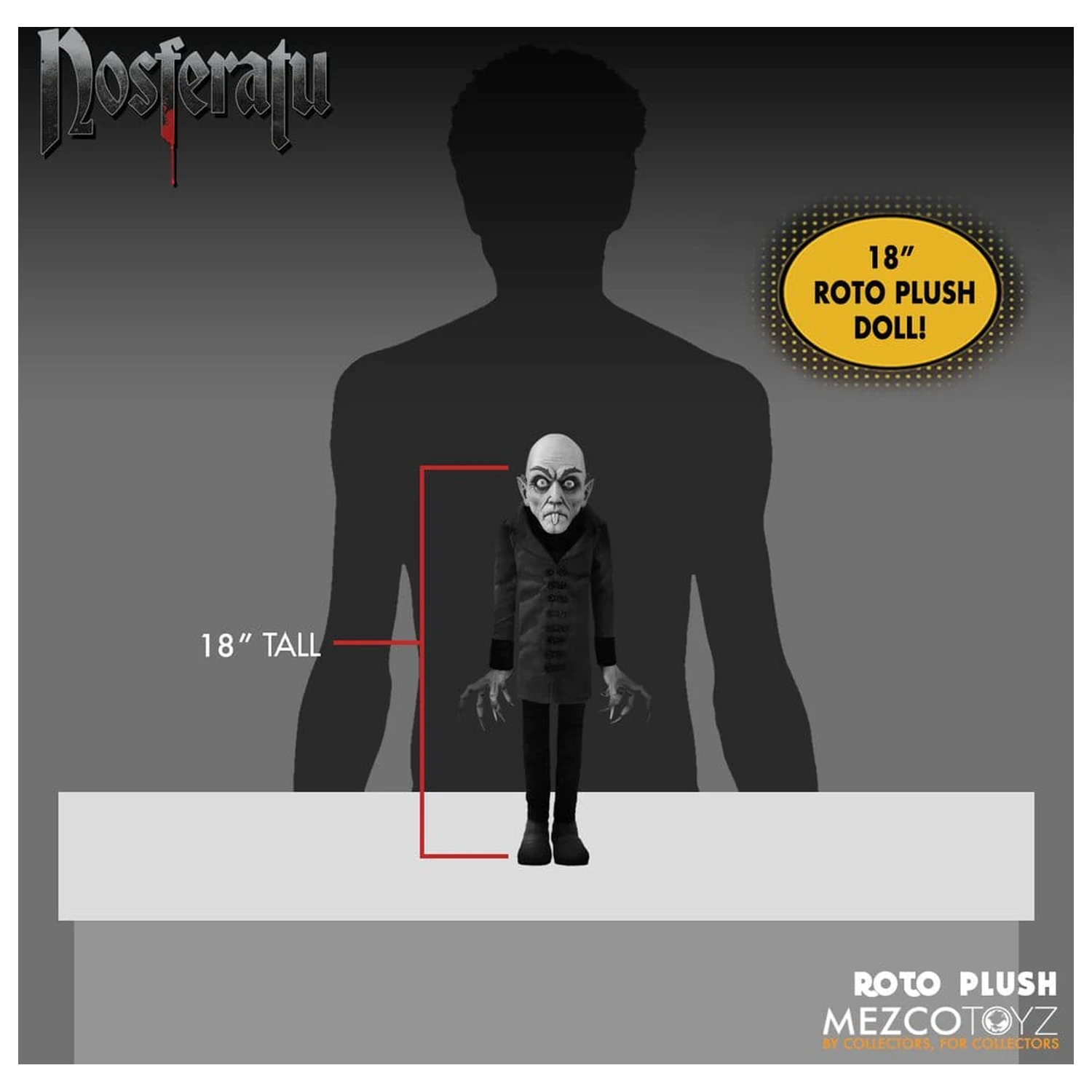 Nosferatu MDS Roto Pliš 46 cm fotografija izdelka