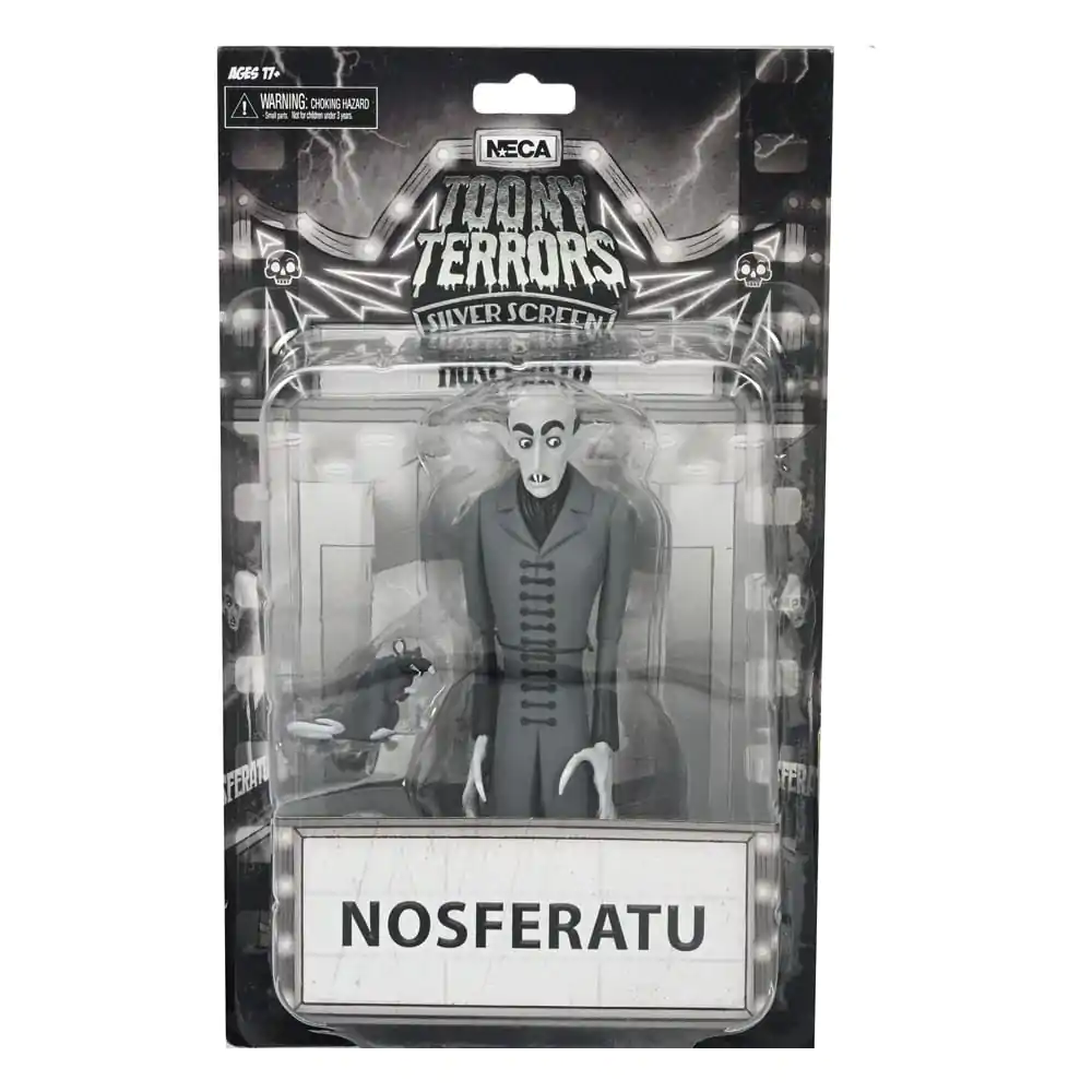 Nosferatu Toony Terrors akcijska figura Grof Orlok Silver Screen Edition 15 cm fotografija izdelka