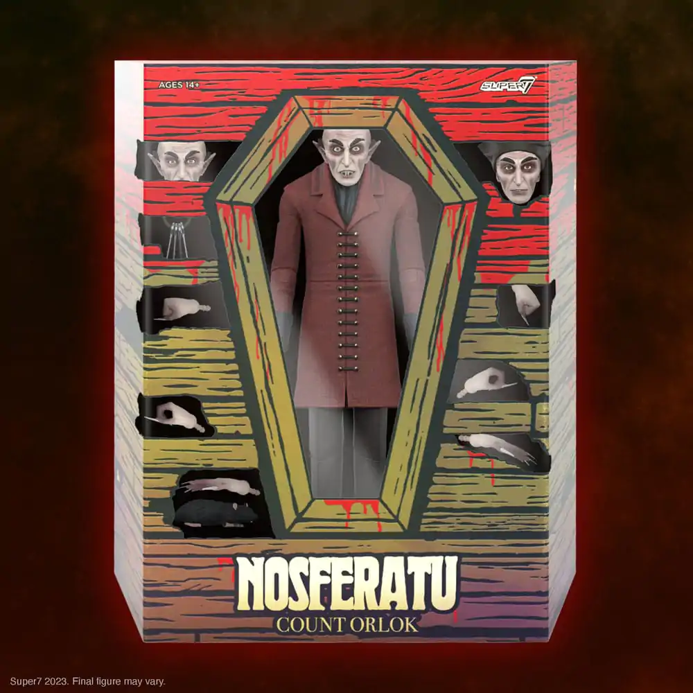 Nosferatu Ultimates akcijska figura Grof Orlok Wave 2 18 cm fotografija izdelka