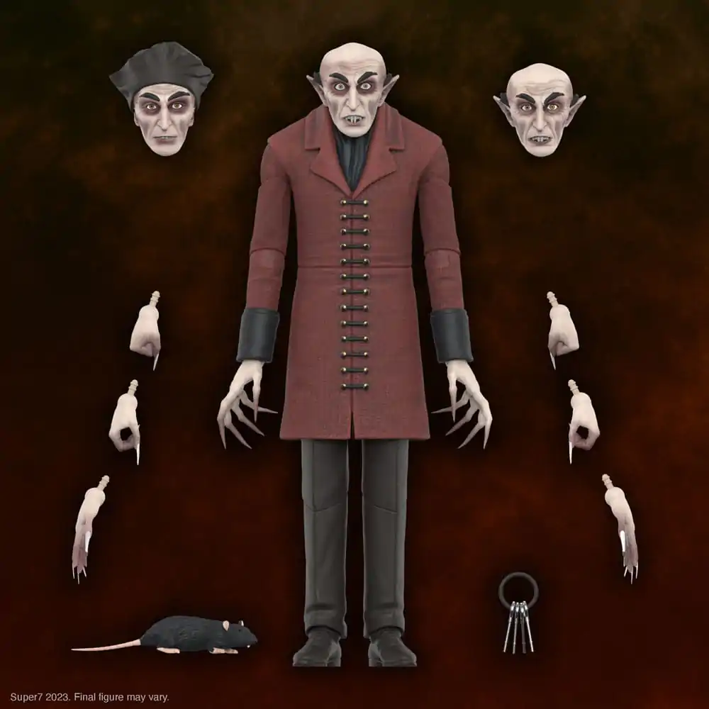 Nosferatu Ultimates akcijska figura Grof Orlok Wave 2 18 cm fotografija izdelka