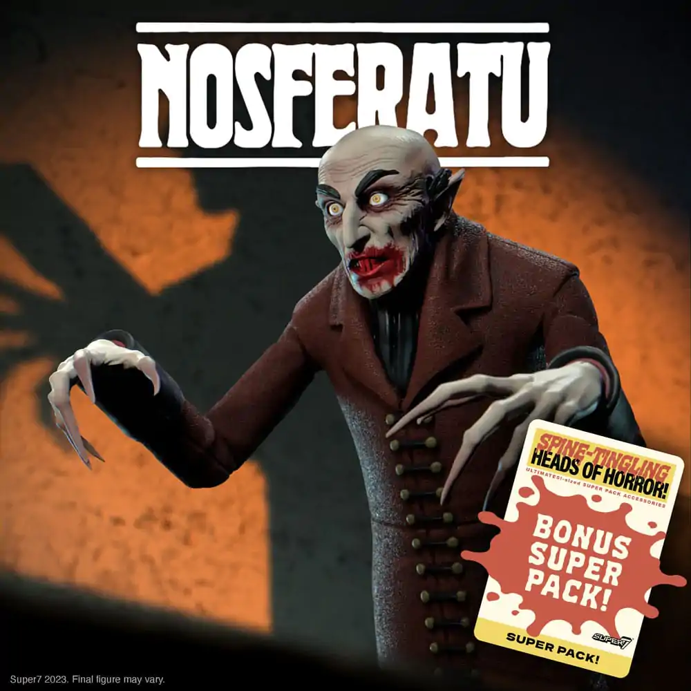 Nosferatu Ultimates akcijska figura Grof Orlok Wave 2 18 cm fotografija izdelka