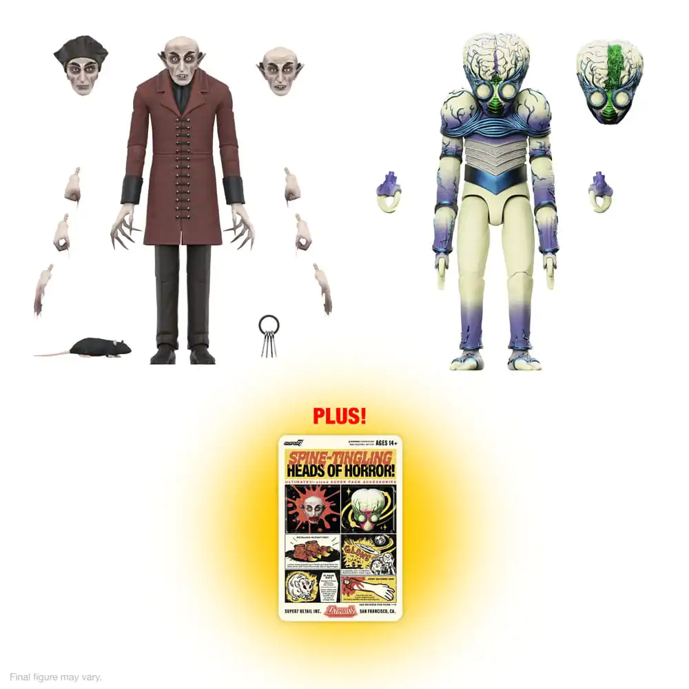 Nosferatu Ultimates akcijska figura Grof Orlok Wave 2 18 cm fotografija izdelka