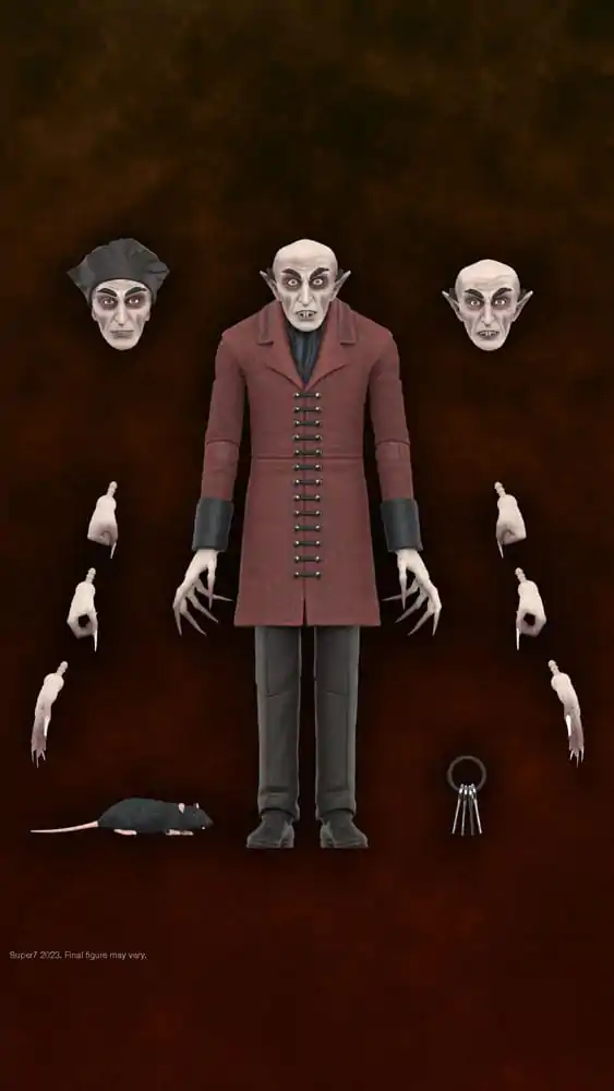 Nosferatu Ultimates akcijska figura Grof Orlok Wave 2 18 cm fotografija izdelka